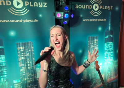 Hochzeitssängerin Angela von Sound Playz